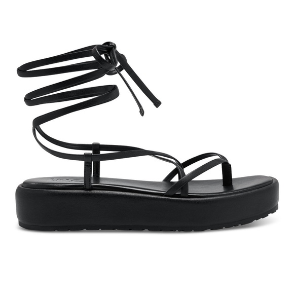 INC LACE UP SANDAL (WHITE) sz 10 - Picture 6 of 11